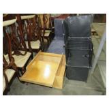 WOOD ROLLING STORAGE BOX AND STACKABLE STORAGE