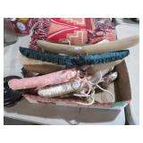 COLLECTION OF PADDED CLOTH HANGARS