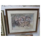 FRAMED TOMMY SUE LEPPER SIGNED AND NUMBERED PRINT
