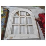 SM WOOD ARCH WINDOW