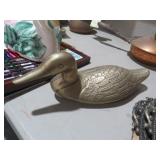 LIFE SIZE BRASS DUCK