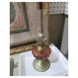 VINTAGE MINI HOBNAIL LAMP