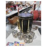 MC ICE BUCKET WITH 4 GLASSES