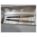 2 VTG ARPEGE CHANEL NO. 5 14KT GOLD PEN IN BOX