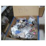 13LB BOX OF ESTATE AND COSTUME JEWELRY