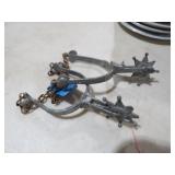 PAIR OF COWBOY METAL SPURS