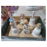 COLLECTION OF VINTAGE CERAMIC BELLS