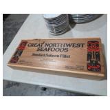 VINTAGE GREAT NORTHWEST SEAFOOD ADV BOX