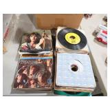 BOX OF VTG 45 RECORDS