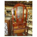 JASON FREDERICK MAHOGANY HALL TREE/UMBRELLA STAND