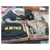 HUGE COLLECTION OF ARMY AND MILITARY ITEMS