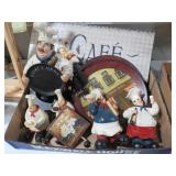 COLLECTION OF CHEF COLLECTIBLES