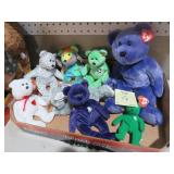 COLLECTION OF VINTAGE BEANIE BABY BEARS