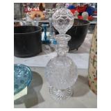 HOFDBAVER GERMAN VINTAGE CRYSTAL DECANTER