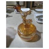 VINTAGE CARNIVAL POWDER DISH