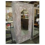 BEAUTIFUL WHITE WASH 1DO 1 DR WARDROBE