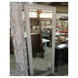 HANGING BEVELED WALL MIRROR