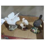 COLLECTION OF CERAMIC BIRDS
