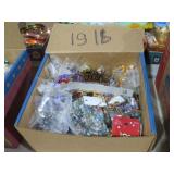 19LB POUND BOX FULL OF ESTATE AND COSTUME JEWELRY
