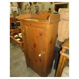 PINE ONE DOOR CABINET