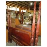 CHERRY QUEEN SIZE POSTER BED