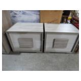 (2X) 2 MCM STYLE 2 DR NIGHTSTAND