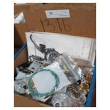 13LB BOX OF ESTATE AND COSTUME JEWELRY