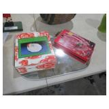 VTG SANTA PLATE, MIKSA PLATE AND MIRROR