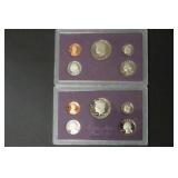 (2)1984 S US MINT PROOF SETS