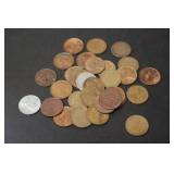 (31) MISC DATE LINCOLN WHEAT CENTS