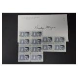 VINTAGE JFK STAMPS