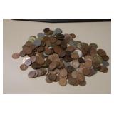 LARGE COLLECTION OF VARIOUS FOREIGN COINS