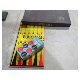 VTG COLLECTION OF BACKGAMMON, SCRABBLE