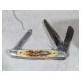 CASE XX #6318 3 BLADE POCKET KNIFE