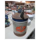 VINTAGE METAL WHEELING FUEL ADV CAN