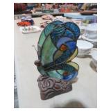 UNIQUE LEADED GLASS BUTTERFLY