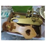 VINTAGE HOME INTERIOR CANDLE HOLDER SCOUNCHES