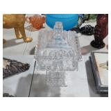 VTG JEANETTE GLASS WEDDING BOX
