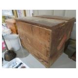 AMCHEM PRODUCTS WOOD SHIPPING BOX