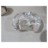 VINTAGE TITTOT ART GLASS ETCHED