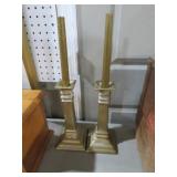 VINTAGE NEOCLASSICAL COLUMNAR CANDLESTICK HOLDERS