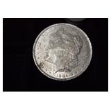 1884 O MORGAN SILVER DOLLAR 90%