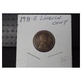 1911 S LINCOLN WHEAT CENT