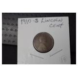 1910 S LINCOLN WHEAT CENT