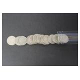 PARTIAL TUBE LIBERTY, BUFFALO, JEFFERSON NICKELS