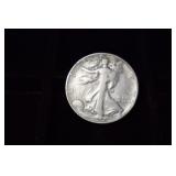 RARE 1938 D WALKING LIBERTY HALF DOLLAR 90%