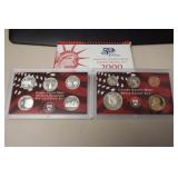 2000 US MINT SILVER PROOF SET
