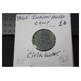 1865 INDIAN HEAD CENT