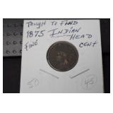 1875 INDIAN HEAD CENT
