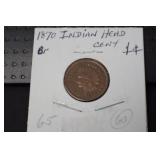 1870 INDIAN HEAD CENT